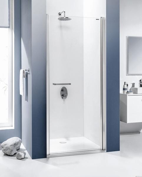 PAROI PREFACE - Douche fermée - Porte pivotante ouverture totale réversible