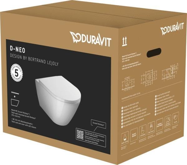 D-NEO - Pack WC suspendu Rimless®