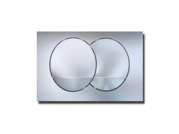 PLAQUE DECL. BASIC DELTA20 CHR/MAT  115100461 GEBERIT
