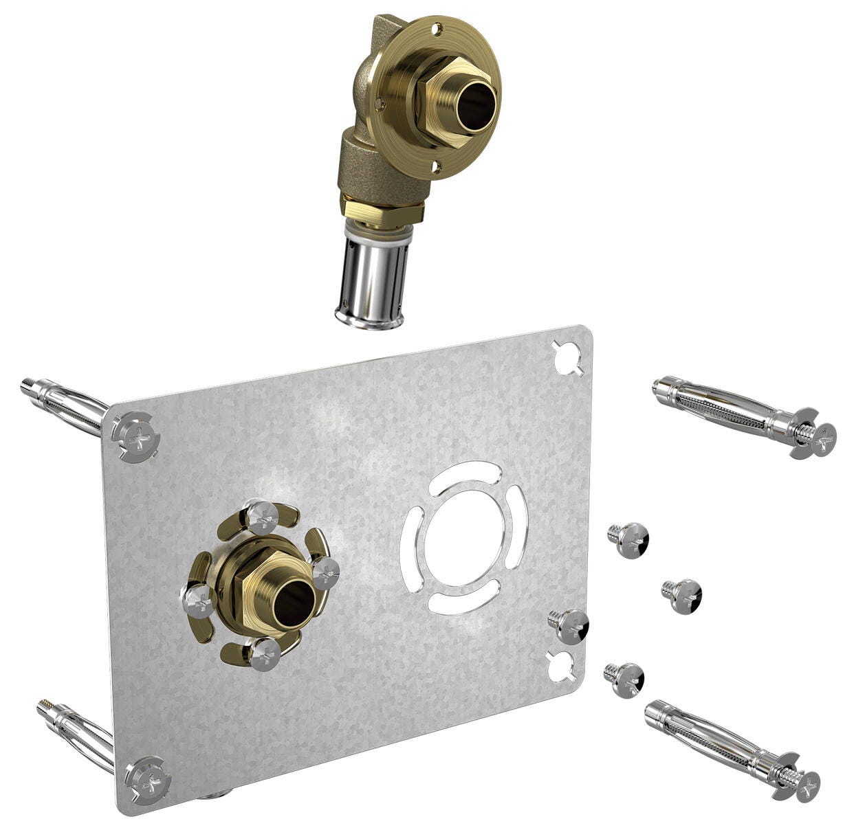ROBIFIX - Kit conçu pour la fixation de robinetterie sur cloison en plaque de plâtre