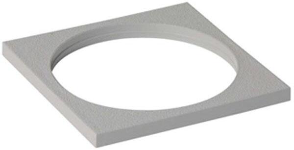 SIPHONNETTE - Platine pour siphonnette grille ronde et platine