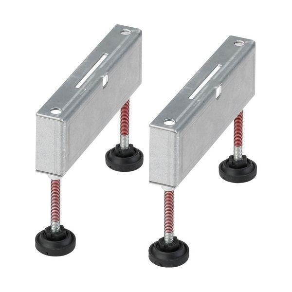 PIEDS REGLAB P.RIGOLE INOX-SET2  VIEGA 619107 VIEGA