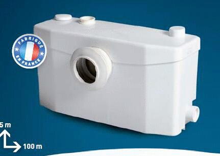 SANIPLUS - Broyeur pour WC et douche