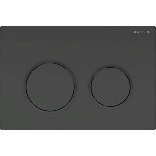PLAQUE GEBERIT OMEGA20 NOIR MAT   115.085.DW1 GEBERIT  [115.085.DW.1]