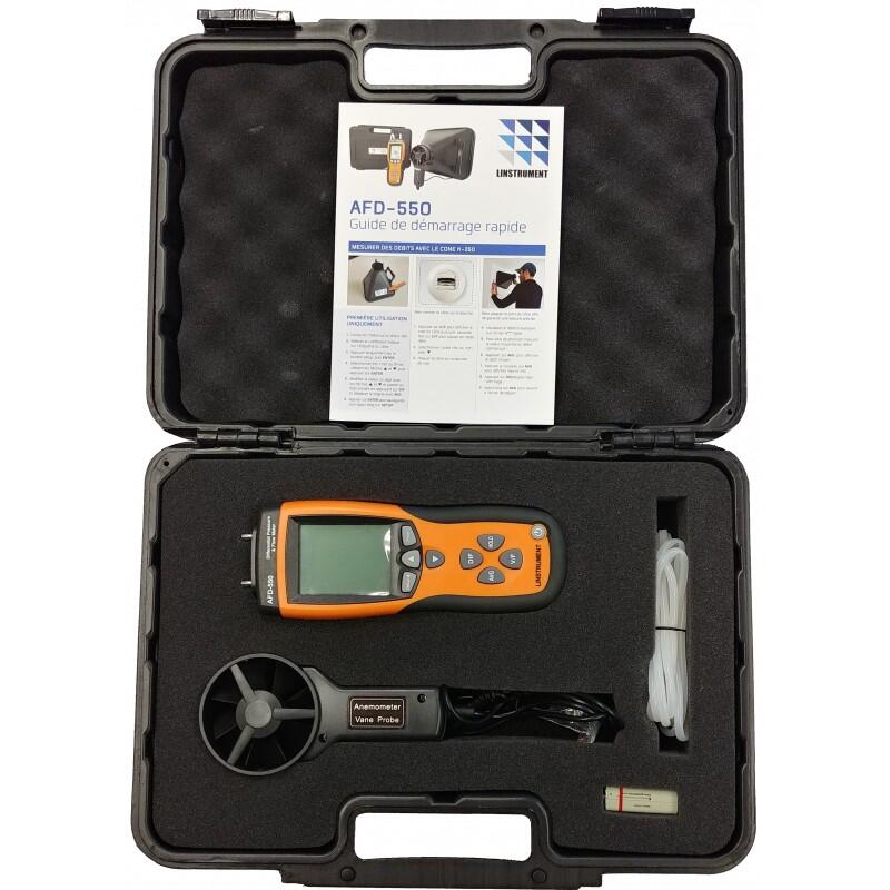 KIT ANEMOMETRE / MANOMETRE - AFD-550