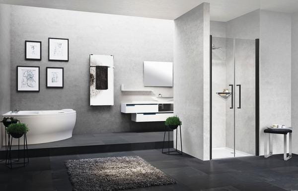 YOUNG 2.0 2B - Paroi de douche - 2 portes battantes
