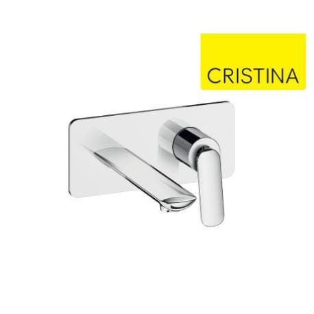 FACADE MITIGEUR LAVABO ENCASTRE AVEC PLAQUE B ONDYNA  [FL25651] 