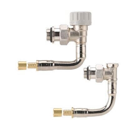 ROBINET THERMOSTATIQUE - Kit pour installation bi tubes, idéal pour chantier