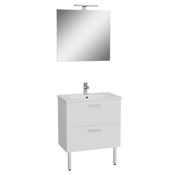 MEUBLE MIA 2T 70 PLAN/CER/MIR. 2TR  BLC 66100 VITRA BAD