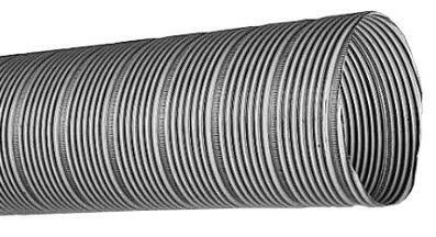 CONDUIT CIRCULAIRE FLEXIBLE - Alflex galvanisé - Classé M0