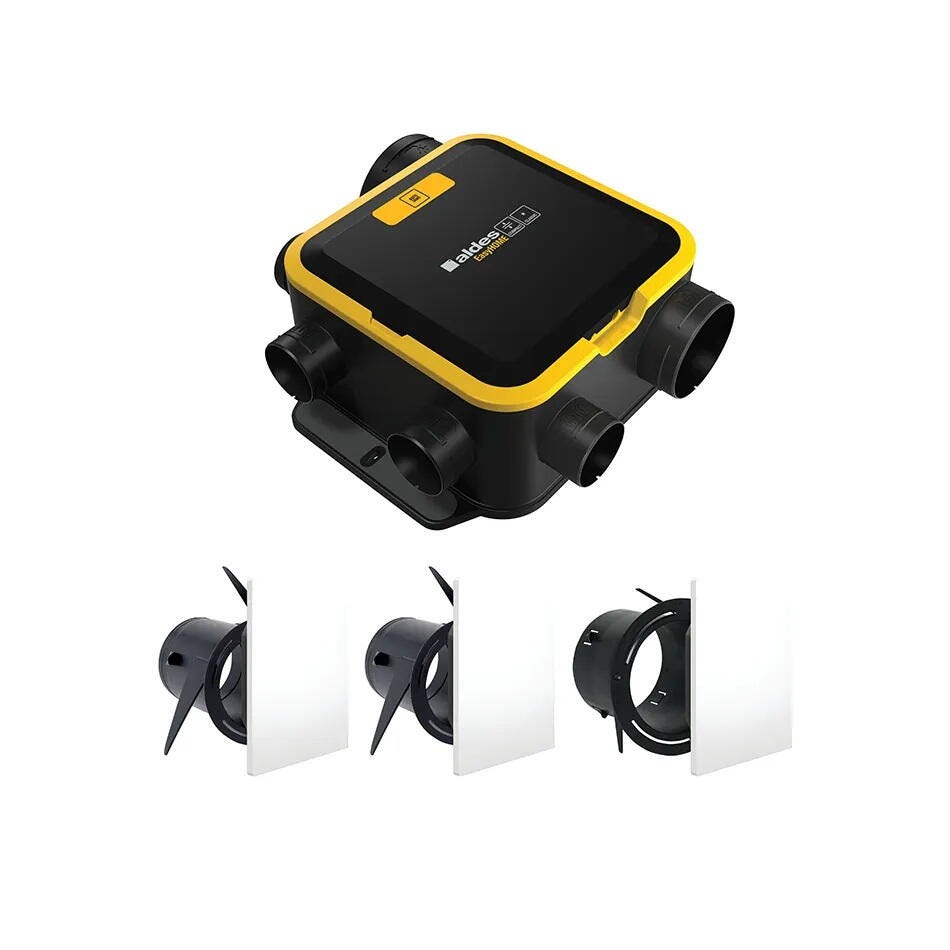 AUTOREGLABLE - SIMPLE FLUX - VMC EASYHOME - AUTO SENS - Compact