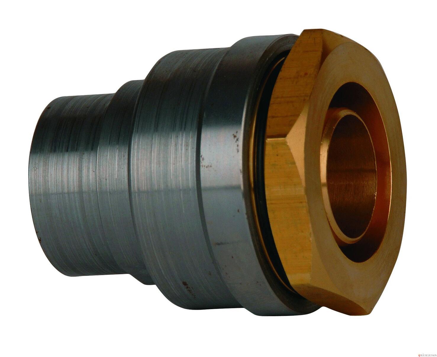 RACCORD POUR TUBE POLYETHYLENE - Raccord métal plastique à souder sur acier