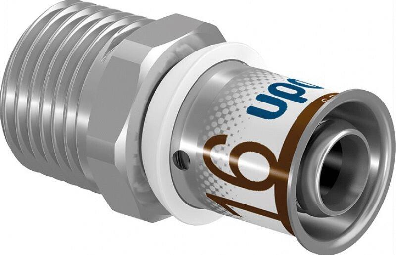 RACCORD S-PRESS PLUS MULTICOUCHE - Raccord à sertir fileté
