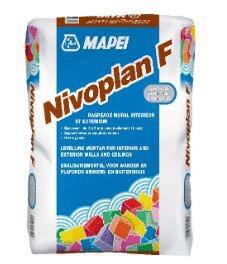 NIVOPLAN F - Ragréage mural fin hautes performances intérieur et extérieur