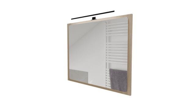 MIROIR WOODY L90 AVEC SPOT LED L60    1821671 DECOTEC  [1821671]