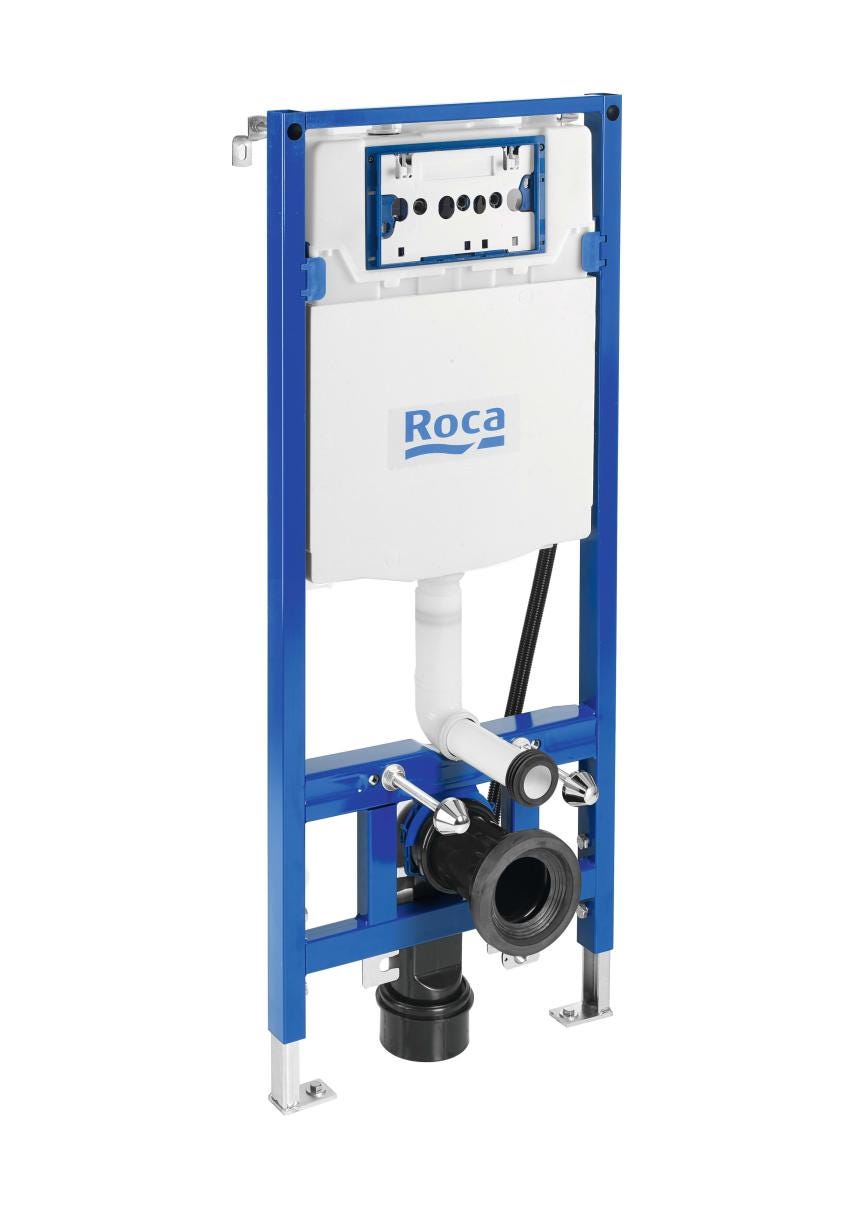 PLAQUE CDE DUPLO ONE SMART BAT/WC  A890078020 ROCA SANITAIRE  [A890078020] 