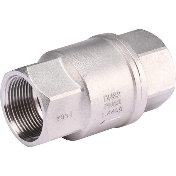 CLAPET NON RET.INOX FF 1/2" A351CF8M   329004