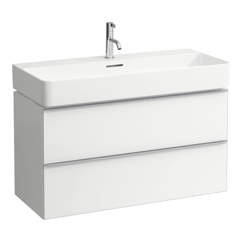 VAL - Lavabo mural en SaphirKeramic®