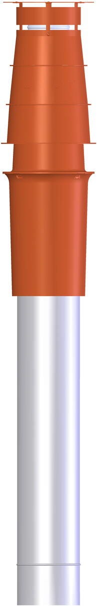 CONDUIT CONDENSATION VENTOUSE - Système concentrique Alu-Galva - Chaudière ventouse gaz