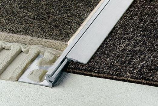 SCHLUTER-RENO-AV - Profilé de transition avec plage mobile