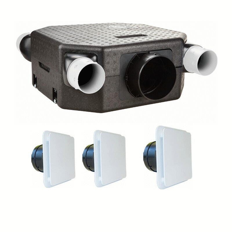 AUTOREGLABLE - SIMPLE FLUX - VMC DECO FLAT - Ultra-plate