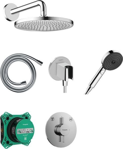 ENSEMBLE DE DCH ENC S240 MIT/MEC CHR 28831000 HANSGROHE  [28831000]