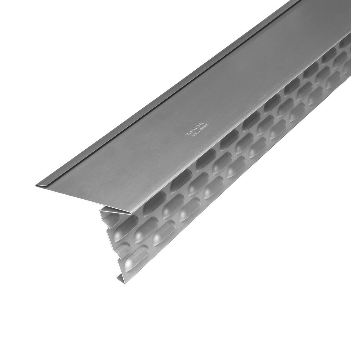 BANDE D'EGOUT - Ventilée avec 2 pattes de fixation (section de ventilation : 132cm²/m)