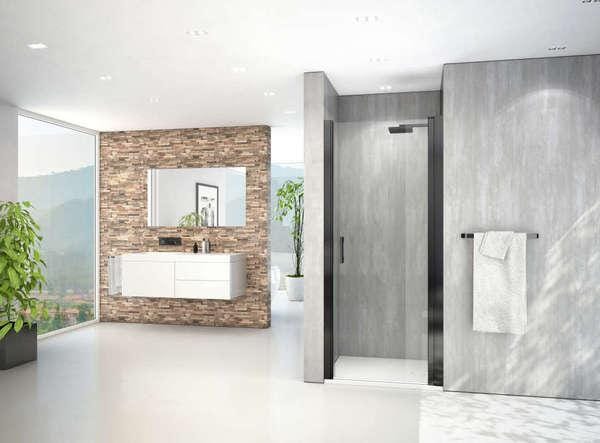 PORTE PIV MELINA NOIRE 85CM        1403041388 ROTH FRANCE  [1403041388]