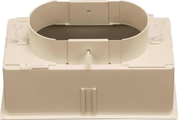 ACCESSOIRE RESEAUX - Plénum ABS - Piquage arrière, télescopique et réglage de débit