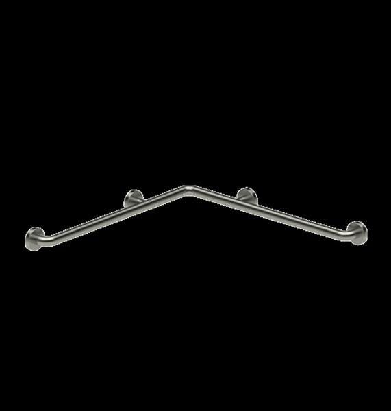 BARRE D'ANGLE 75X75 4 POINTS   INOX/BR  60328 PRESTO LES ROBINETS  [60328]