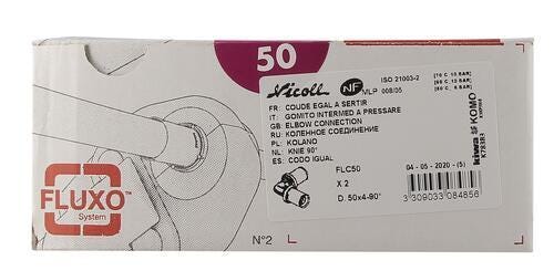 COUDE MULTICOUCHE FLUXO® - FF - 90°
