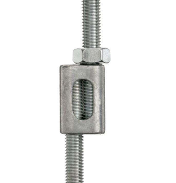 ACCESSOIRE DE MONTAGE - Manchon parallèle pour tiges filetées, électrozingué