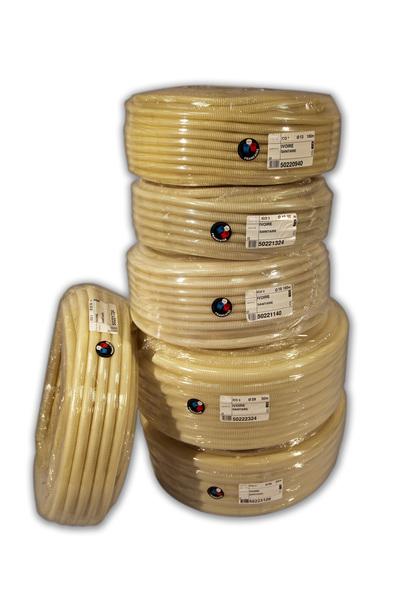 GAINE PVC SPLE ANNELEE 16/100 IVOIRE 50221140 COURANT  [50221140]