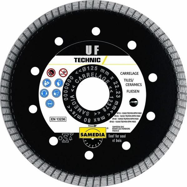 DISQUE A TRONÇONNER - Technic UF