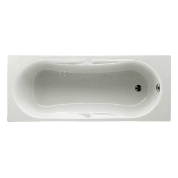 GENOVA-N - Baignoire rectangulaire  avec pieds clipsables