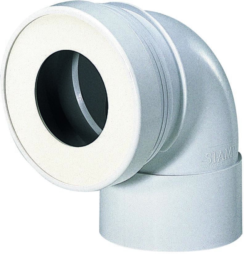PIPE POUR WC EN PVC - Courte
