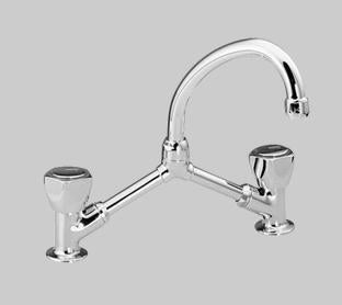 ALFA-BETA - Mélangeur lavabo à pont