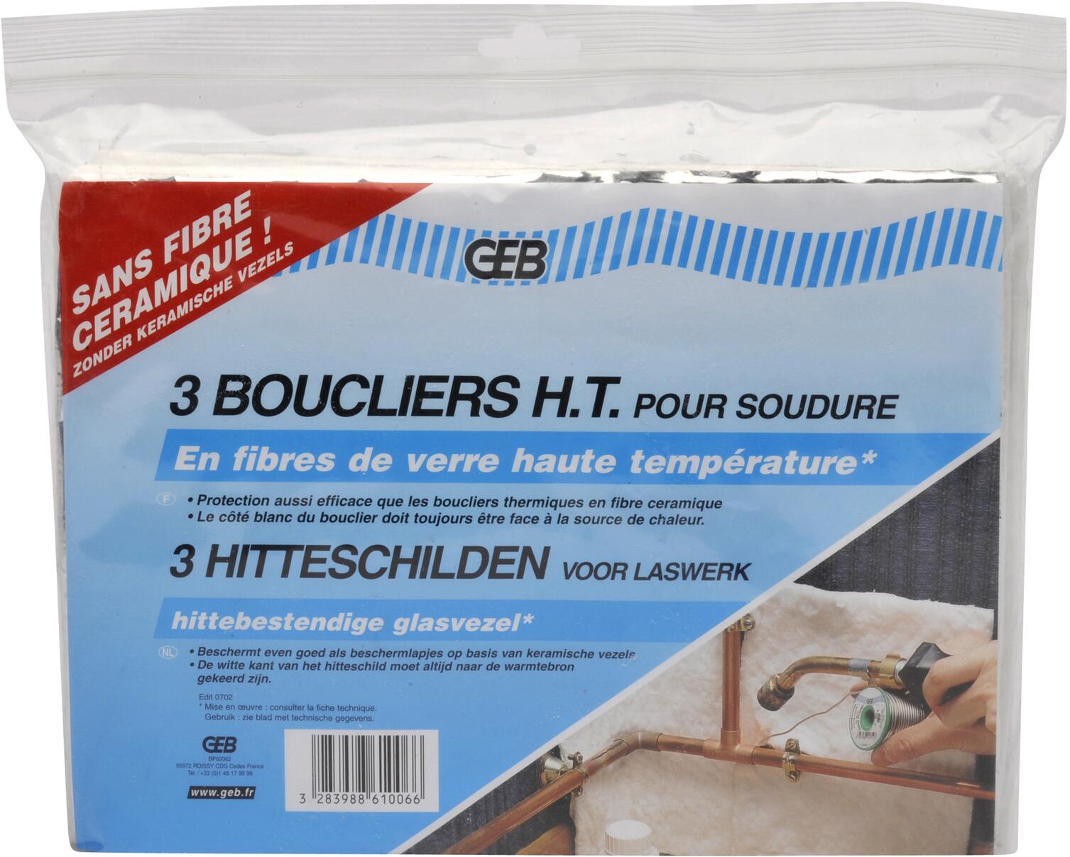 OUTILS DE BRASAGE/SOUDAGE - Bouclier thermique
