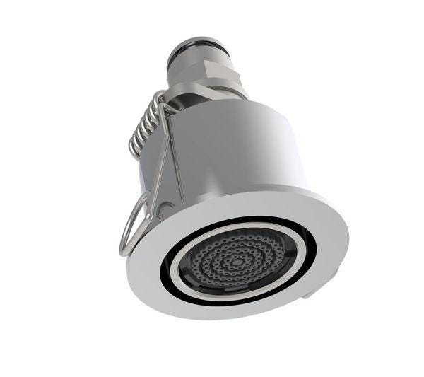 SPOT HYDRO ENC. RAIN ROSACE CHROMEE  F3710RCR