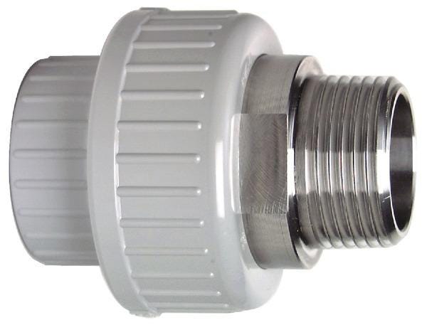 UNION PVC-C/INOX/EPDM M 50X1"1/2 GF 723540710 FISCHER GEORG  [723540710]