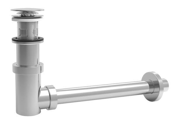 SIPHONETTE - Bonde de lavabo à godet extractible - avec siphon intégré