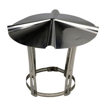 CONDUITS RIGIDES ALUMINIES - Chapeau chinois inox