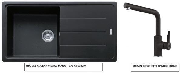 PACK BASIS+URBAN BFG611 XL D ON        787901 FRANKE FRANCE