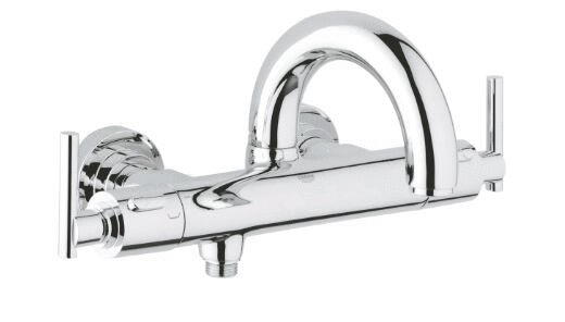 ATRIO - Mitigeur bain-douche mural thermostatique