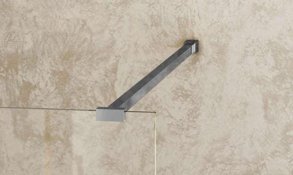 MELINA - Paroi fixe, Walk-in Wall avec stabilisateur mural inclus
