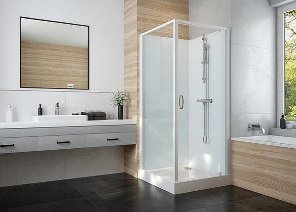 CABINE PIV. IZIGLASS2 90X90   V.TR L11IZP0090 LEDA  [L11IZP0090]