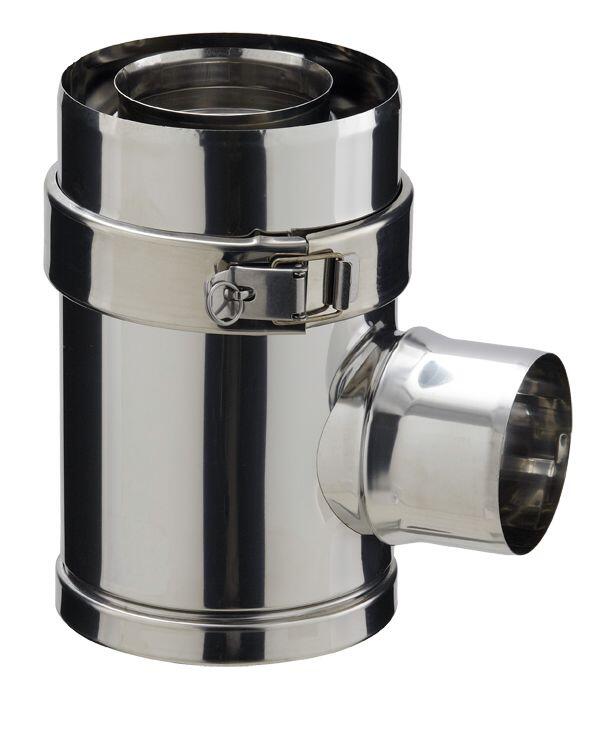 PGI POUR POELE A PELLETS ET FOYER GAZ ETANCHE - Raccordement