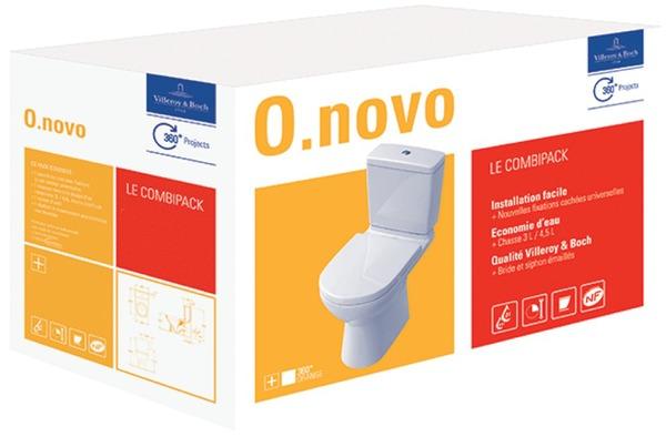 PACK WC S/PIED O.NOVO SH     BLC  VB 5661H2R1 VILLEROY BOCH  [5661H2R1]