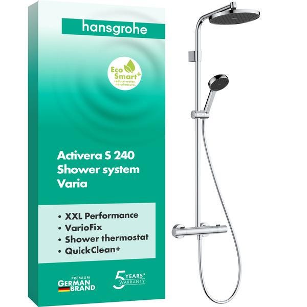 COLONNE DE DOUCHE ACTIVER S 240 1JET 28083000 HANSGROHE  [28083000]