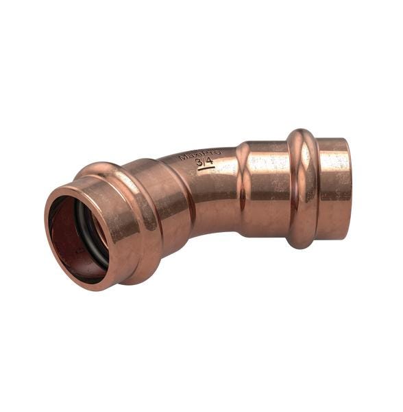 COUDE B MAXIPRO A SERTIR - 45° - FF - MPA5041